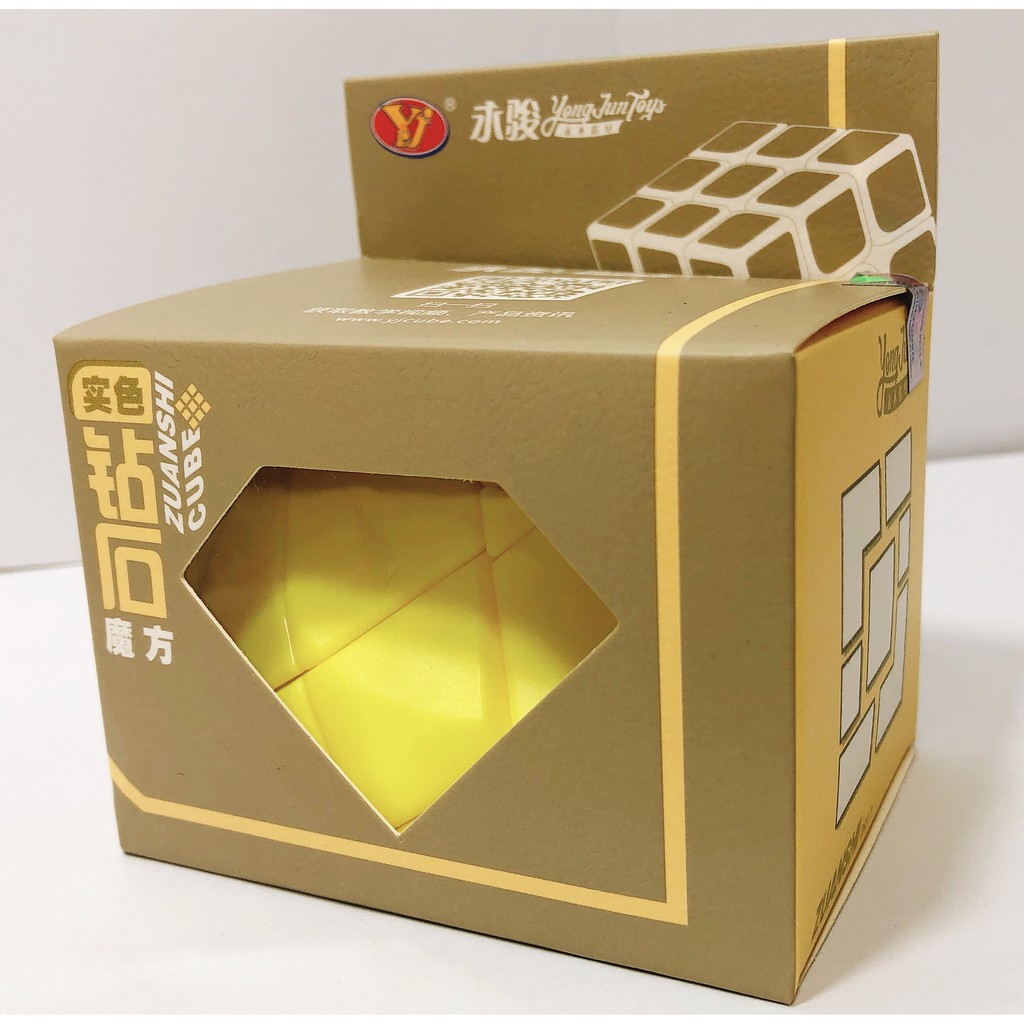 Đồ chơi Rubik biến thể YJ Diamond yellow - SP003710