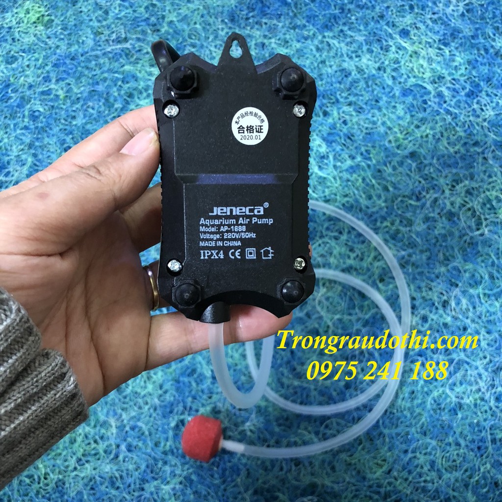 Máy sủi bể cá mini Jeneca AP-1688