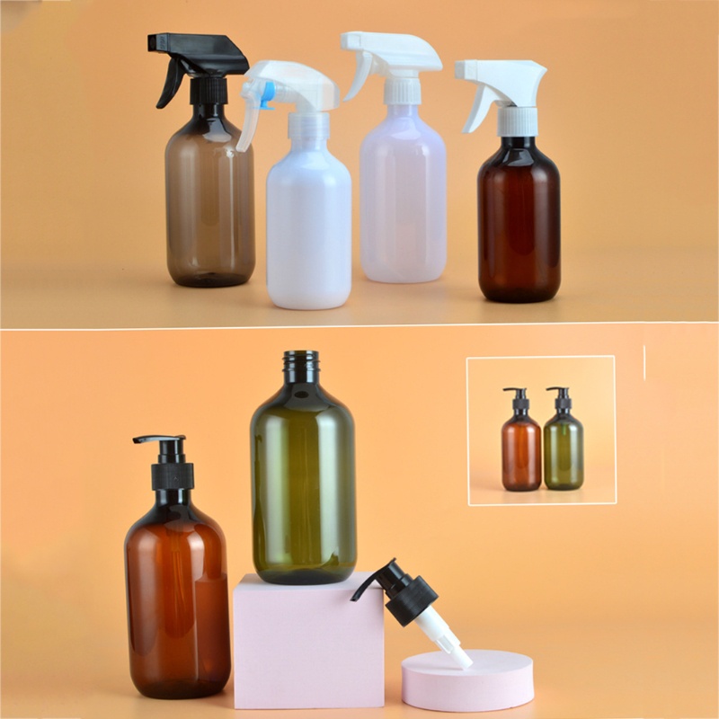 Bình Rỗng Đựng Xà Phòng Dạng Nhấn 300ml 500ml Có Thể Đổ Đầy Cho Phòng Tắm Và Điều Hòa