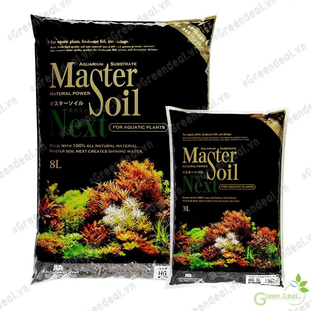 JUN - Master Soil HG-Normal (Bao 8 lít) - Đất nền cao cấp cho hồ thủy sinh