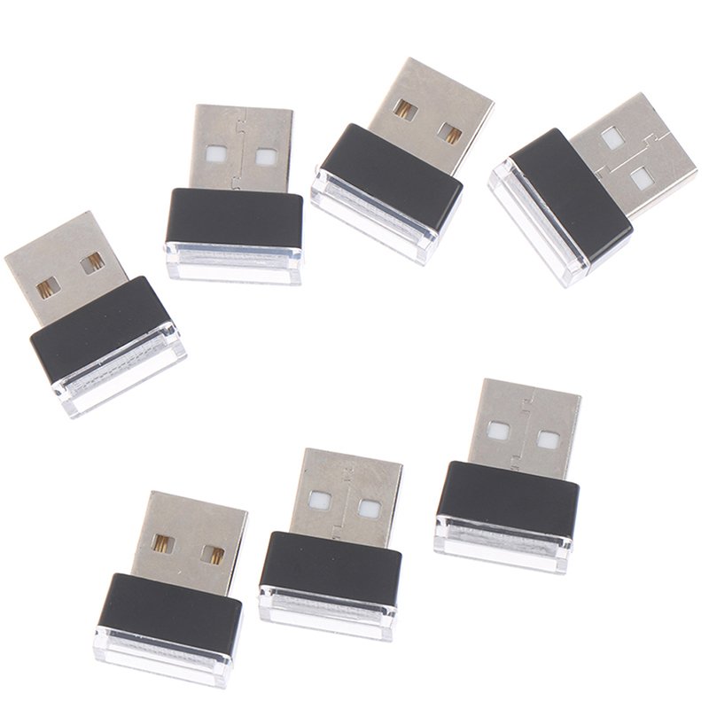 1 Đèn LED USB Mini Nhiều Màu Cho Xe Hơi