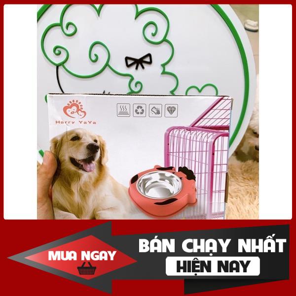 [❌GIÁ SỈ❌] Bát ăn gắn chuồng inox cao cấp ❤️