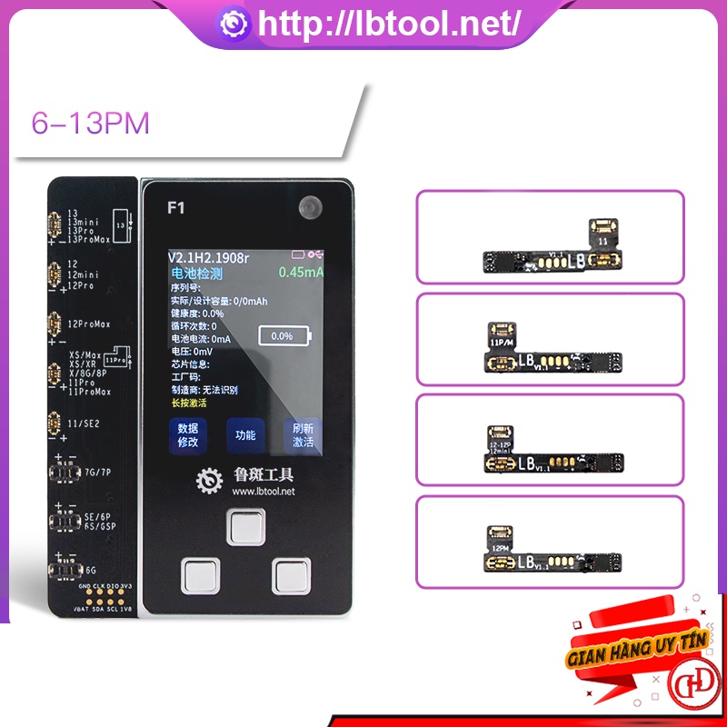 Box Fix Pin ID Luban F1