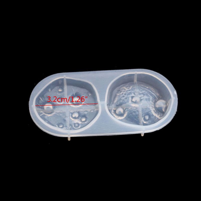 Khuôn Làm Trang Sức Bằng Resin Epoxy Hình Tròn / Hành Tinh / Mặt Trăng Độc Đáo