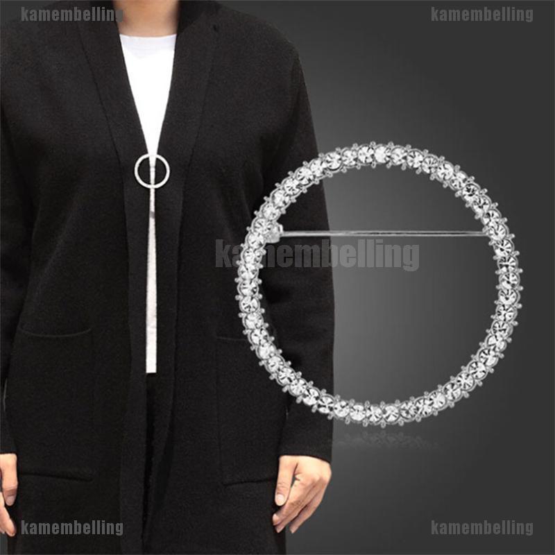 Phụ Kiện Giá Đỡ Kẹp Pha Lê Tròn Đơn Giản Cho Nữ