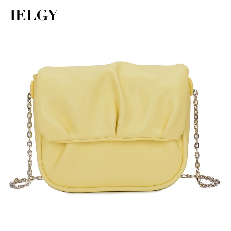 Túi Đeo Vai Hình Vuông Cỡ Nhỏ Màu Trơn Dễ Phối Đồ Thời Trang Cho Nữ