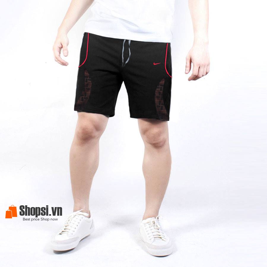 [Rẻ Vô Địch]Quần Short Nam - Quần Đùi Thể Thao Phối Viền - Hàng VNXK