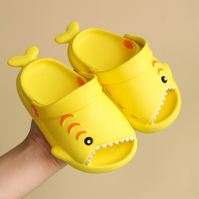 Dép Sục Cá Mập Baby Shark Cho Bé Trai Bé Gái 2-6 Tuổi  Home giay