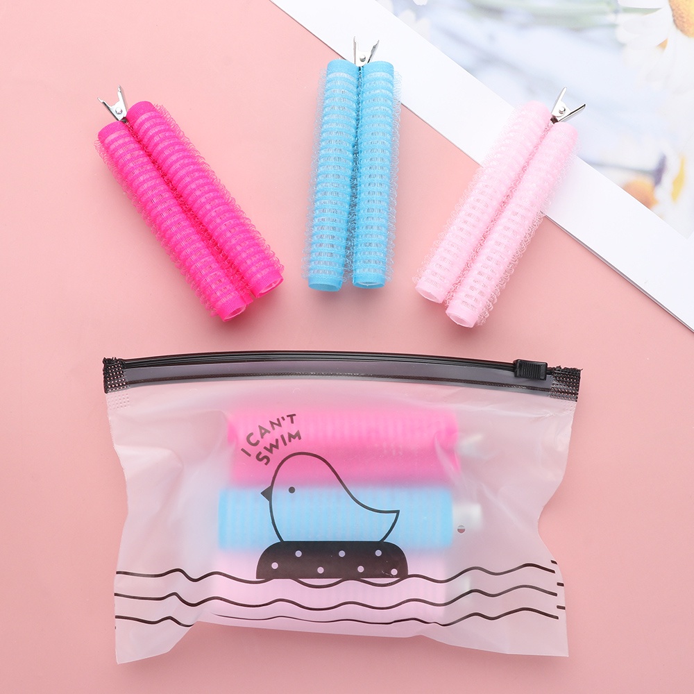 [Hàng mới về] Set 1 hoặc 3 lô uốn tóc xoăn phồng bồng bềnh tự nhiên cho phái nữ tùy chọn