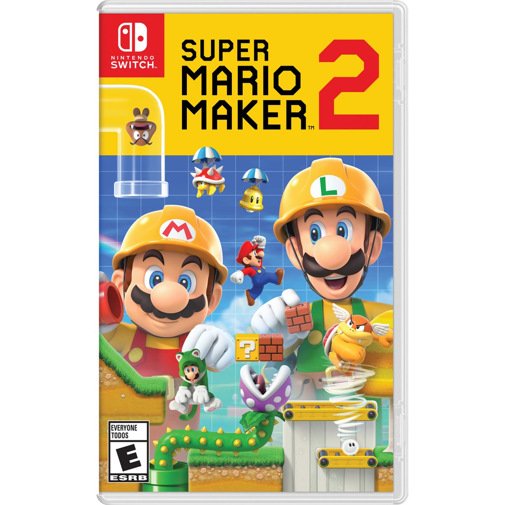 Game Nintendo Switch : Super Mario Maker 2 Hệ Us
