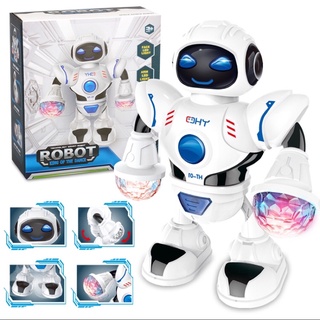 Robot nhảy múa phát nhạc đèn flash vui nhộn cho bé