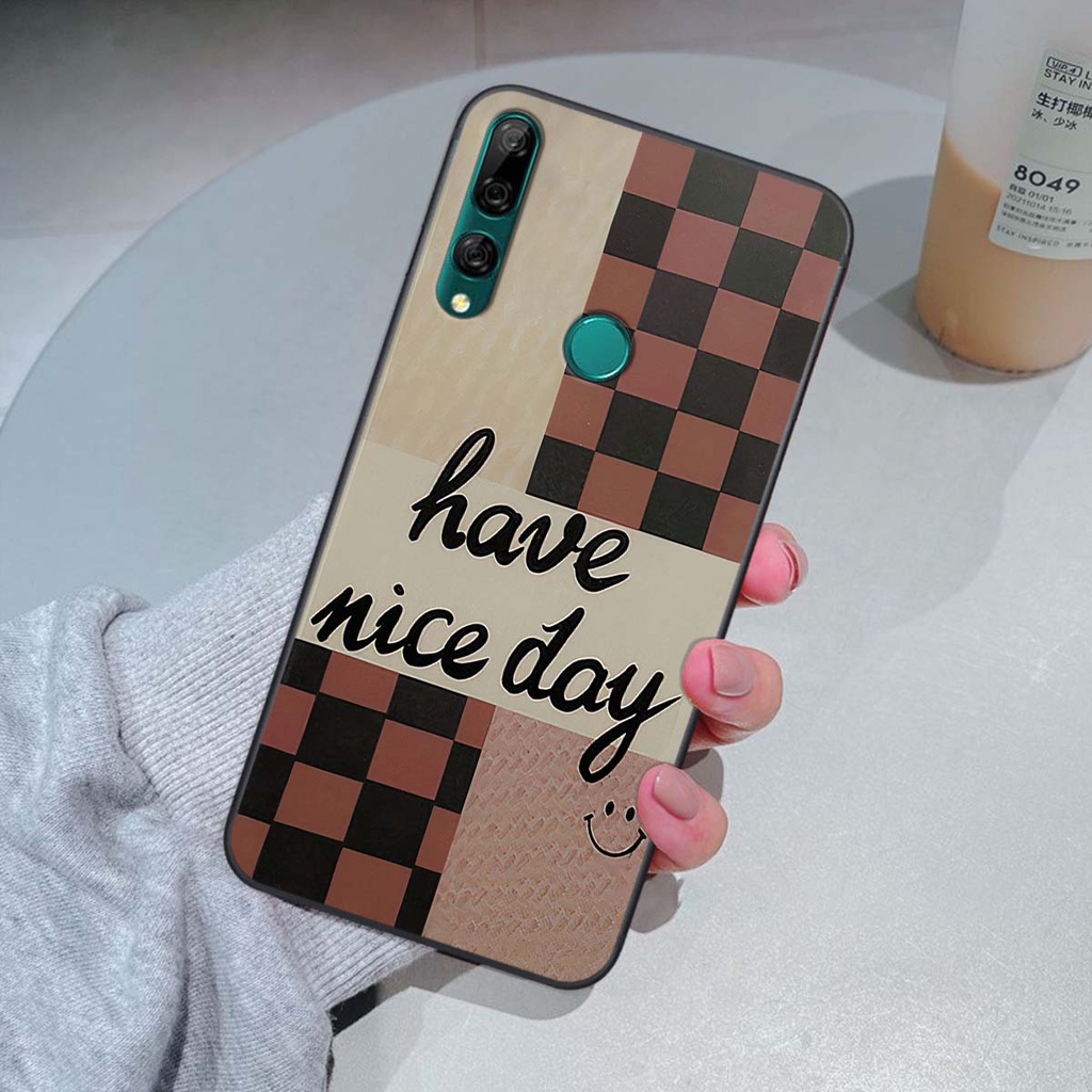 Ốp Huawei Y9 2019 / Y9 Prime 2019 caro trái tim cá tính, thời trang siêu đẹp, siêu phong cách