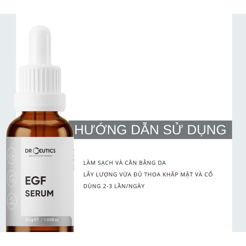 Tinh Chất EGF Serum DrCeutics Phục Hồi Và Trẻ Hóa Da (30ml)