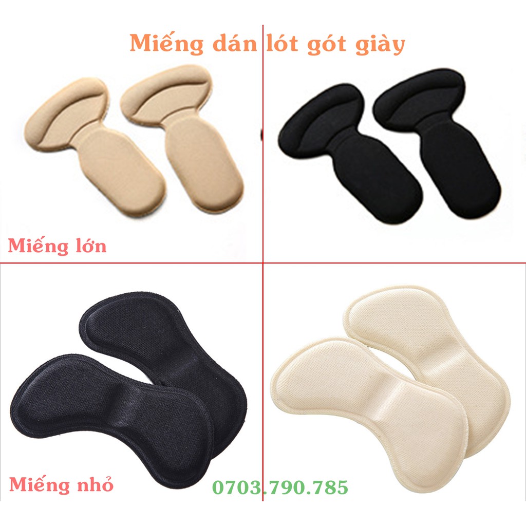 1 Cặp miếng dán lót gót giày êm chân