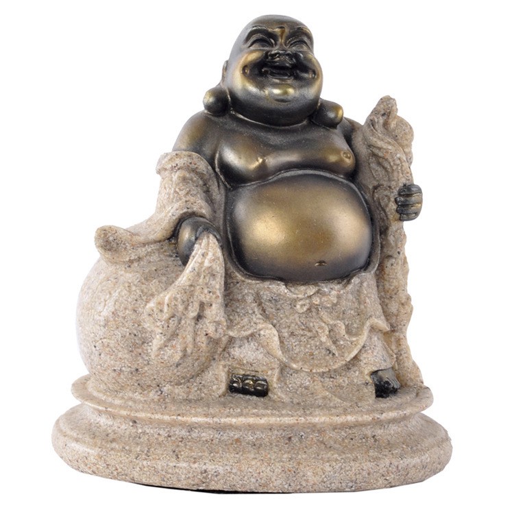 Tượng Phật Di Lặc Bằng Nhựa Trang Trí Nhà Cửa Sáng Tạo