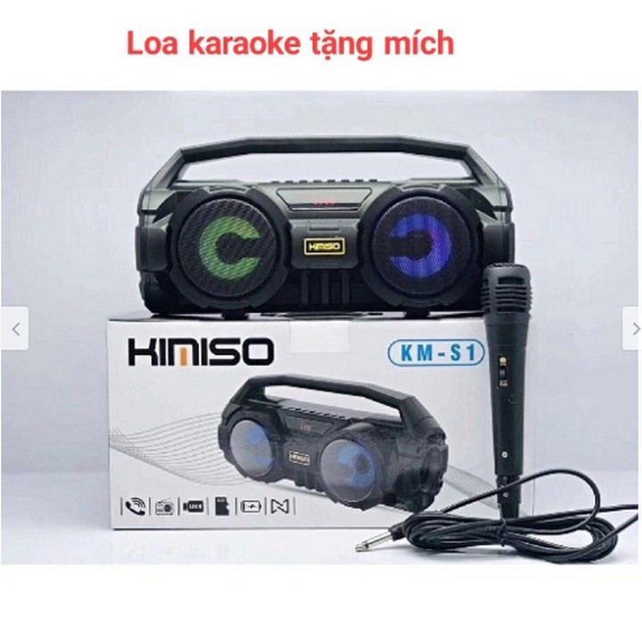 Loa karaoke mini KMS tặng míc