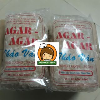 Rau câu sợi khô agar gói 30gr