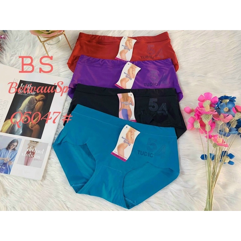 Combo Sỉ 5-10 Quần Lót Nữ Chất Su Mềm Mại Không Đường May Siêu Đẹp 5047