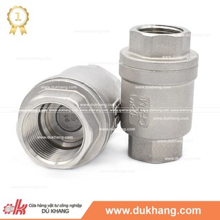 Van 1 chiều lò xo inox 304