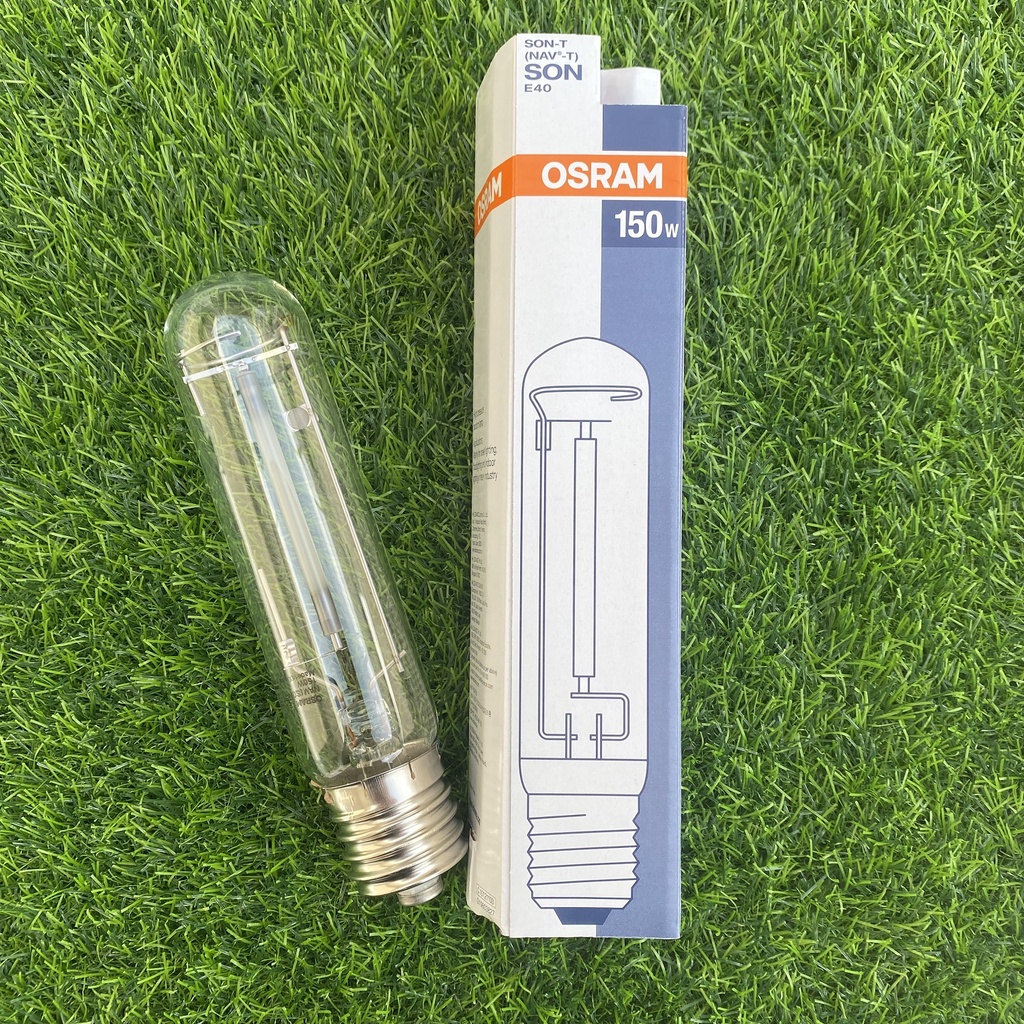 Bóng đèn cao áp SON-T 150W OSRAM đui E40 ánh sáng vàng - Hàng chính hãng