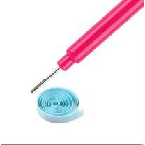 Bộ nguyên liệu dụng cụ làm Quilling 10 món + 9 xấp giấy Quilling