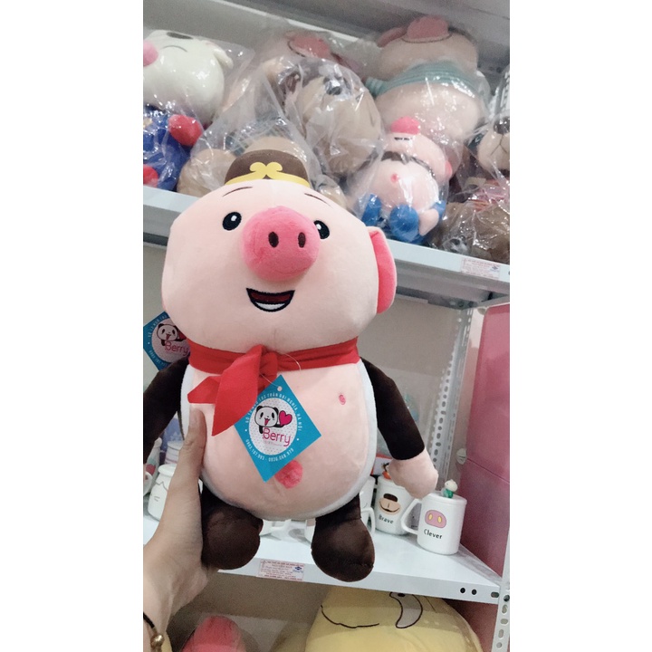 Gấu nhồi bông Trư bát giới mũm mĩm 35cm