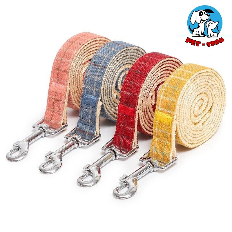 Dây Dắt Kèm Yếm Đeo Cho Chó Mèo Phong Cách Hàn ( Dành Cho Chó Mèo 1.5 - 20kg)