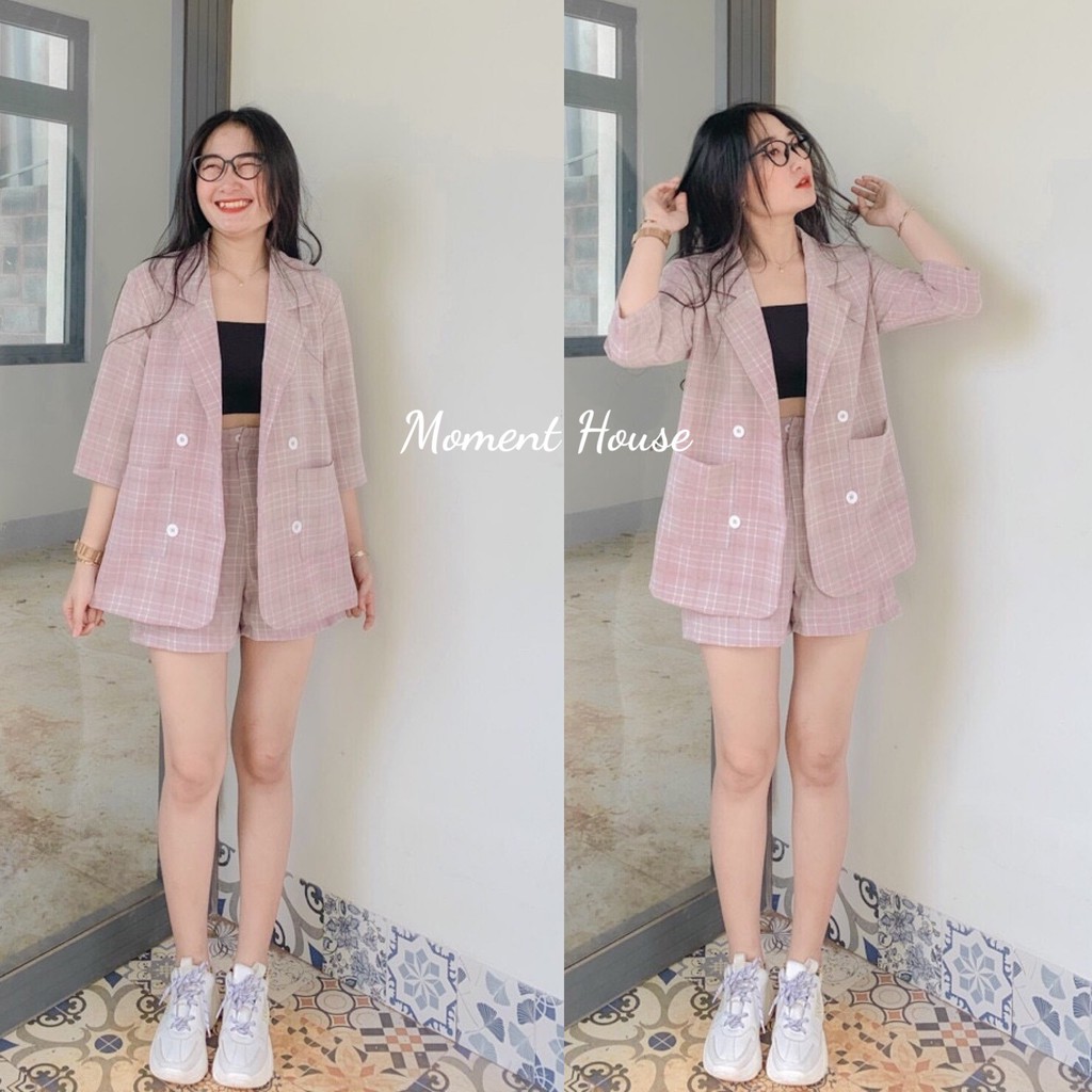 SET VEST ĐÙI TAY LỠ ( ÁO VEST+ QUẦN ĐÙI ) | BigBuy360 - bigbuy360.vn