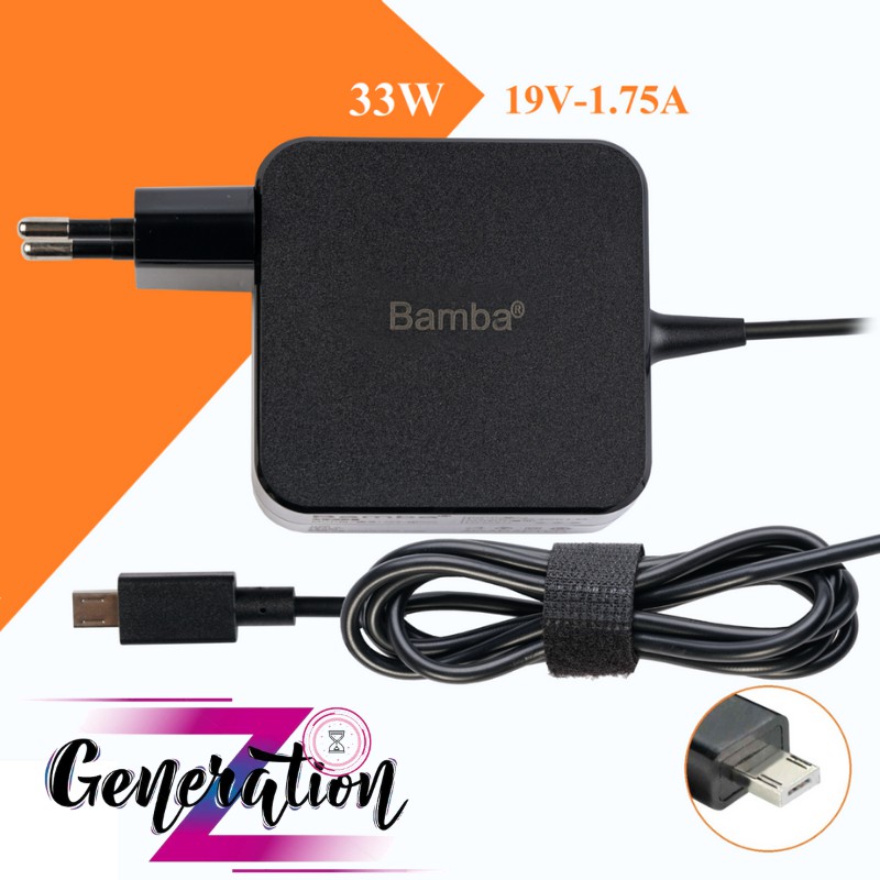 BỘ SẠC LAPTOP ASUS 19V - 1.75A - ADAPTER ASUS 19V - 1.75A