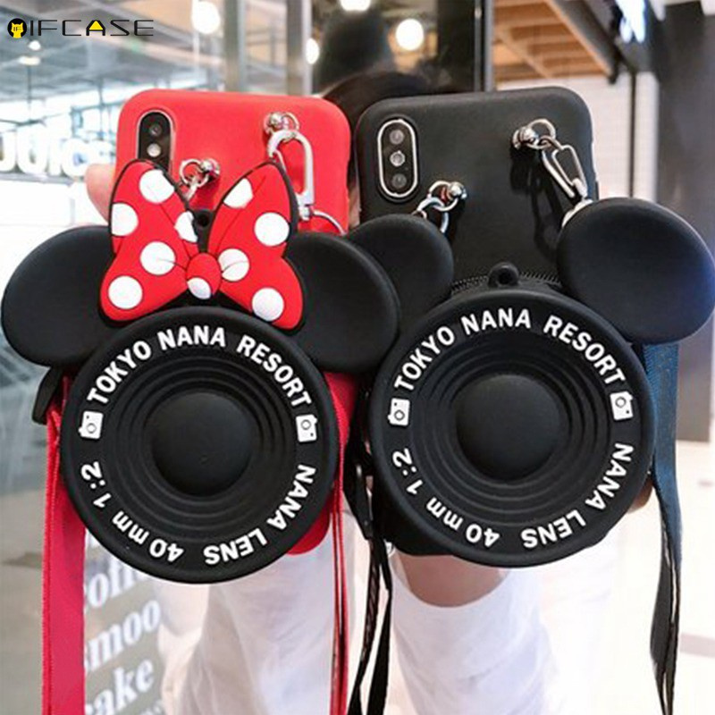 Ốp Điện Thoại Tpu Mềm Hình Chuột Mickey Minnie Cho Oppo A15 A15S Reno 5 Pro 5z 5g Realme C21 C20
