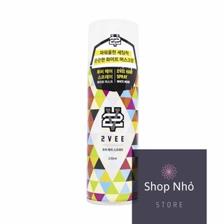 Gôm xịt tóc Keo xịt tóc nam 2Vee 230ml Hàn Quốc