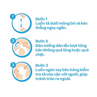 Bỉm tã dán Huggies Dry size M 48 miếng (6-11kg)