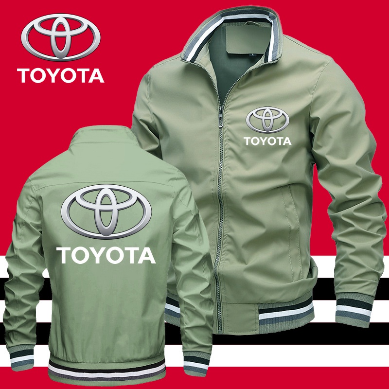 TOYOTA Hàng Mới Về Mới Áo Khoác Bóng Chày Tay Dài Chống Gió Phong Cách Hàn Quốc Cho Nam