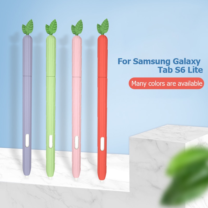 Vỏ silicon cho samsung galaxy tab s9 s8 s7 s6 lite plus fe ultra s stylus vỏ dễ thương bút chì mẹo tay áo vỏ bảo vệ da