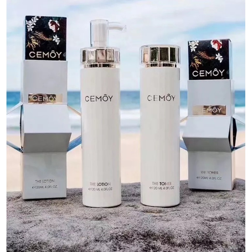 Combo Toner+Lotion dưỡng da Cemoy Lumen 5D - 120ml - xuất xứ Úc