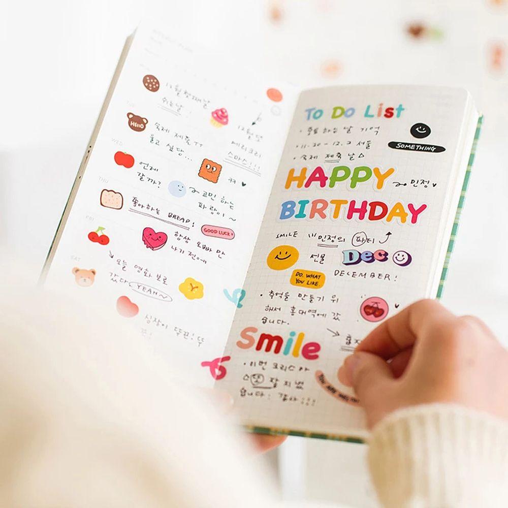 Miếng Dán Trang Trí Sổ Tay / Nhật Ký / Điện Thoại Họa Tiết Thần Tượng Dễ Thương