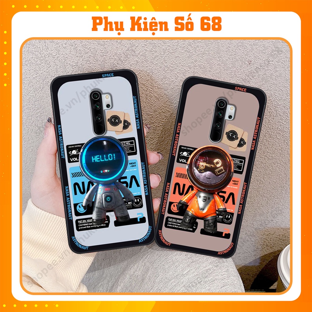 Ốp lưng Xiaomi Redmi Note 8 / Note 8 Pro hình người máy, robot nasa đáng yêu dễ thương