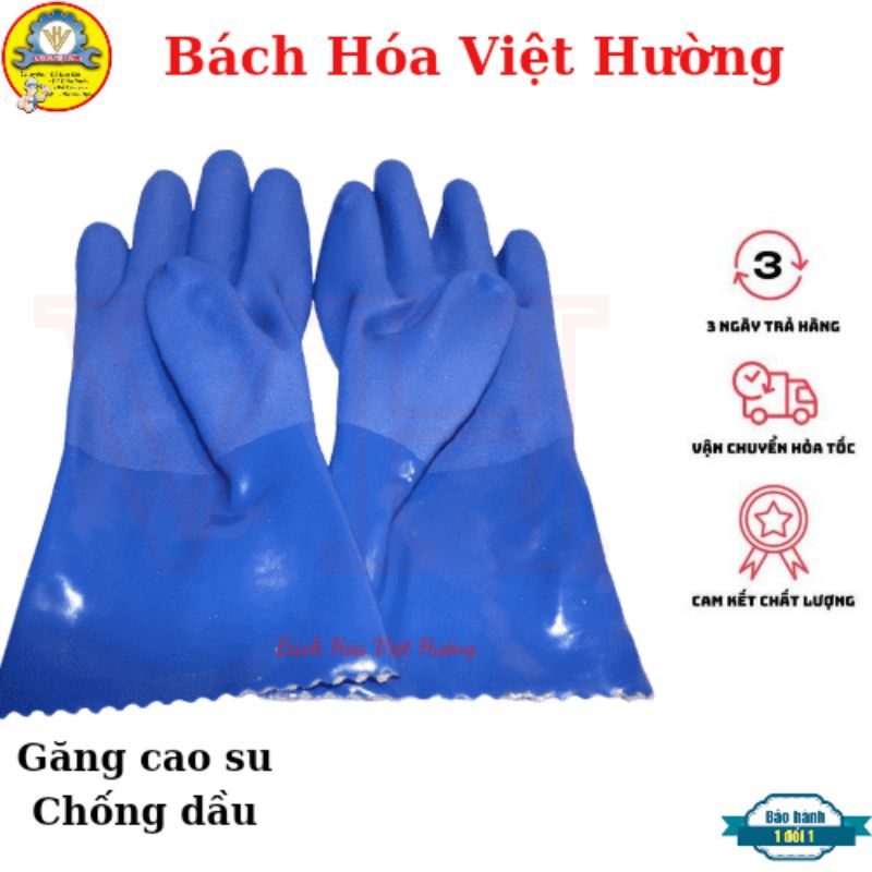 Găng tay cao su Chống dầu 806, chống hóa chất, chịu  nhiệt, siêu bền, dày dặn - Bách Hóa Việt Hường