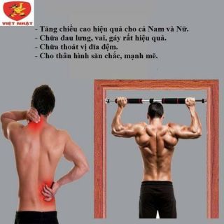 Xà đơn gắn cửa tiện lợi cho không gian trật hẹp