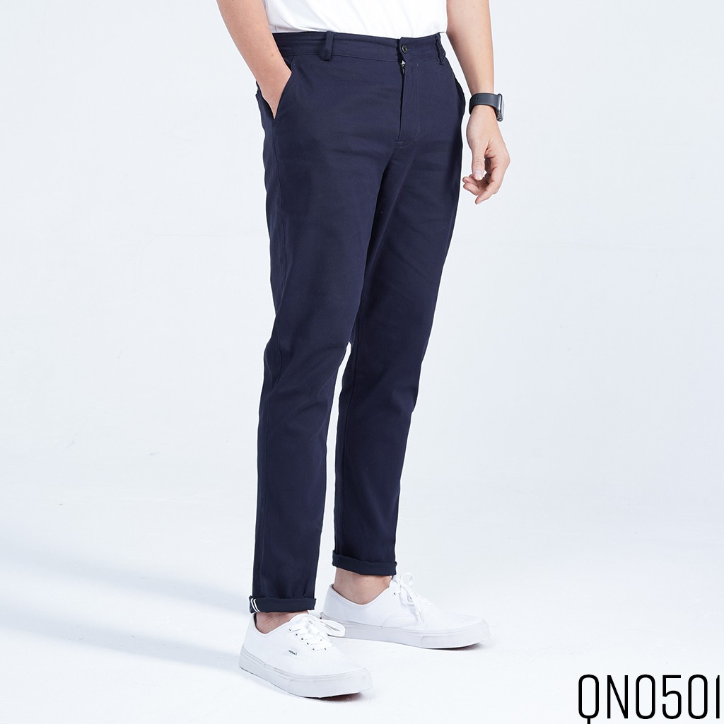 Quần Kaki Nam Trơn Chất Dày Dặn, Co Giãn ROUGH Outfit | BigBuy360 - bigbuy360.vn