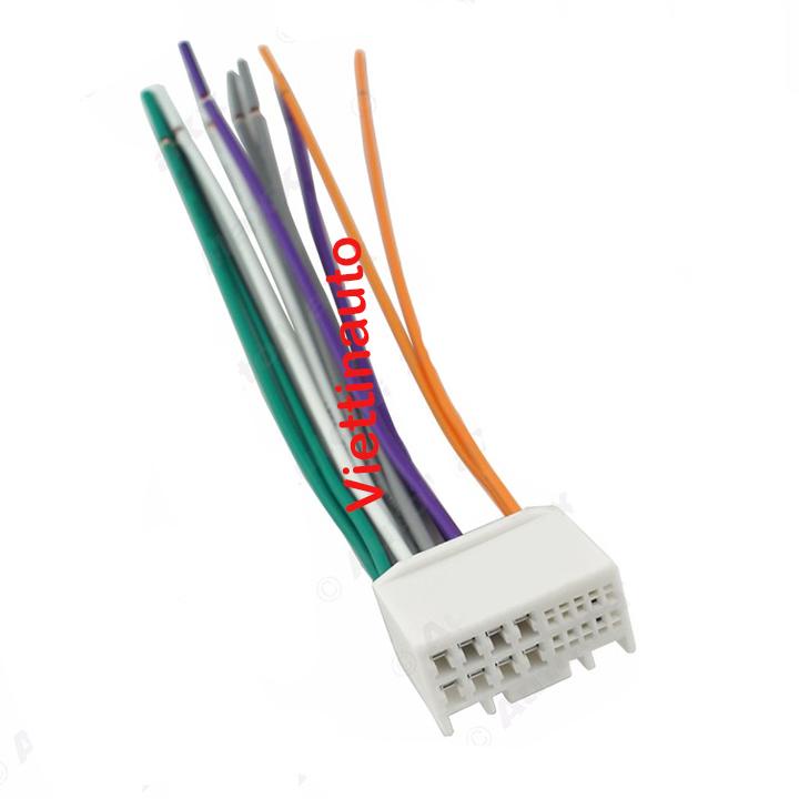 Bộ 2 rắc cắm cho màn hình máy nghe nhạc theo Kia Huyndai, dây nguồn Kia, Huyndai