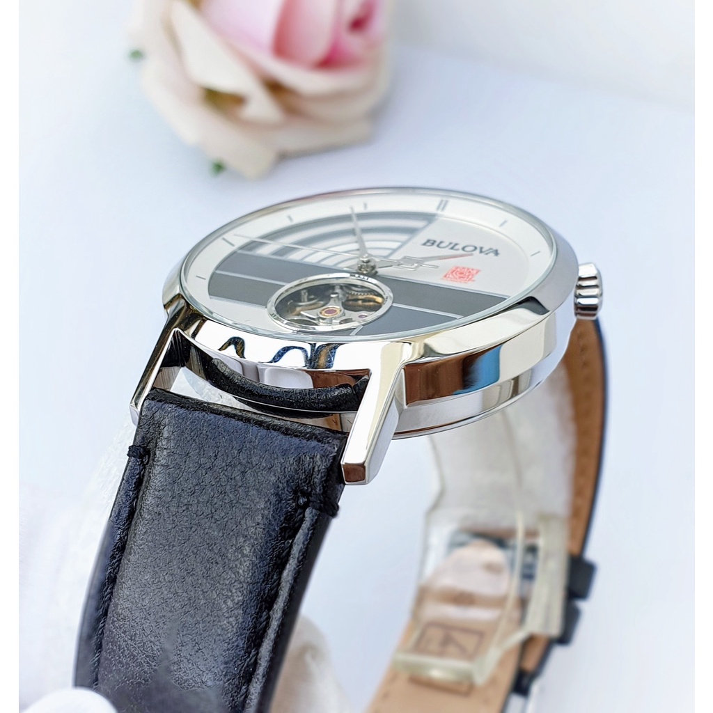 Đồng hồ nam chính hãng Bulova Oculus - Máy cơ tự động Automatic - Kính cường lực