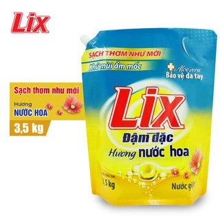 Nước giặt Lix Hương Nước Hoa 3.5kg