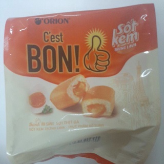 Bánh Cest Bon sợi thịt gà sốt kem Lava