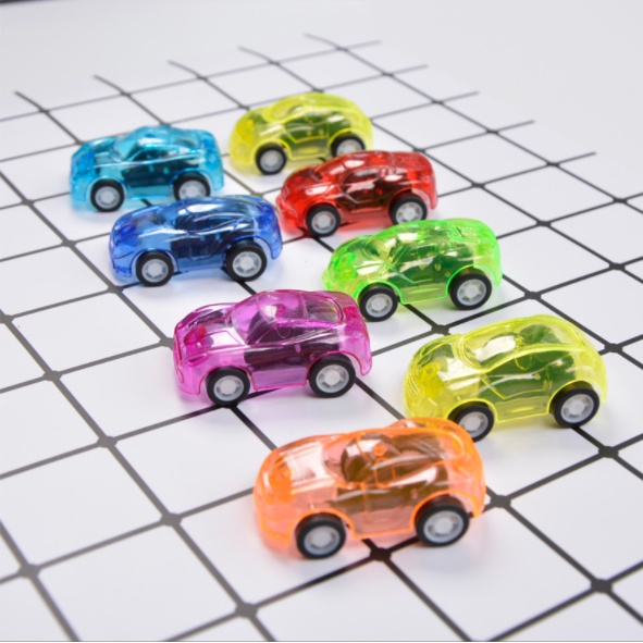 Xe Hơi Đồ Chơi Trẻ EmTrong Suốt Đẩy Trớn Mini GIÁ RẺ