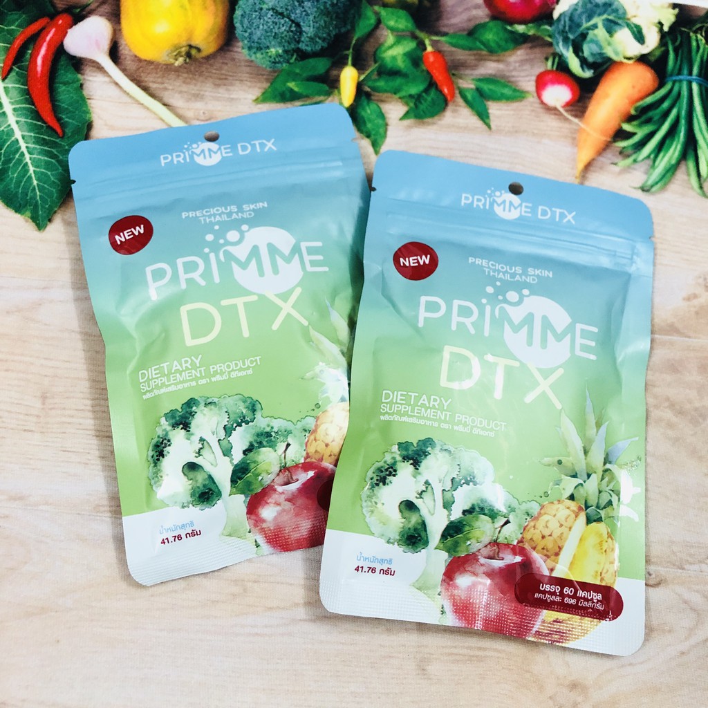 Viên Uống Rau Củ Detox Primme Thái Lan Sachi Shop