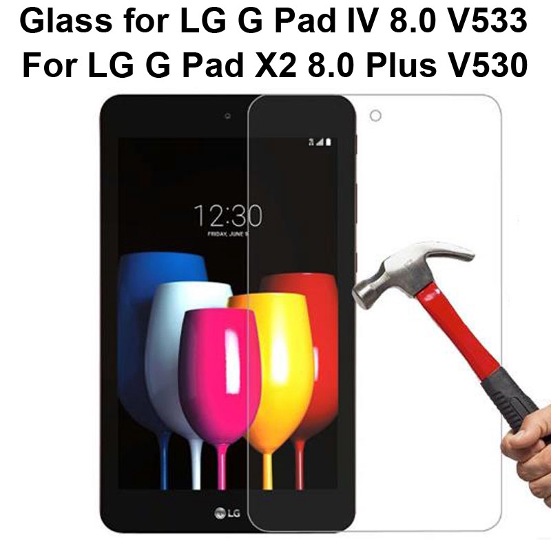 Kính Cường Lực Cho Lg G Pad X2 8.0 Plus V530 Gpad Iv 8 Inch V533 Gpad 4 Kèm Phụ Kiện