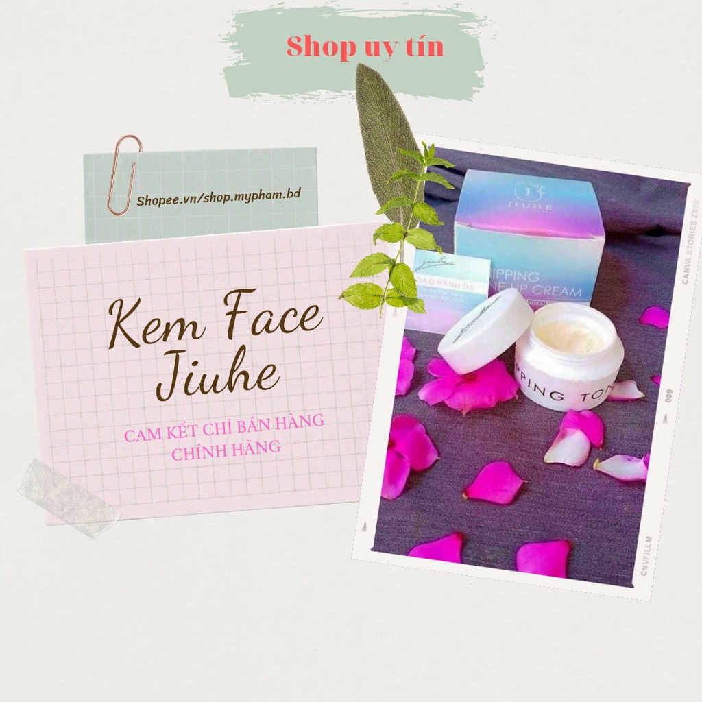 Kem Face JIUHE Dưỡng Trắng Thanh Tô 🔥100% Chính Hãng 🔥 Face Jiuhe Thanh Tô Dưỡng Trắng Da Cam Kết Ch