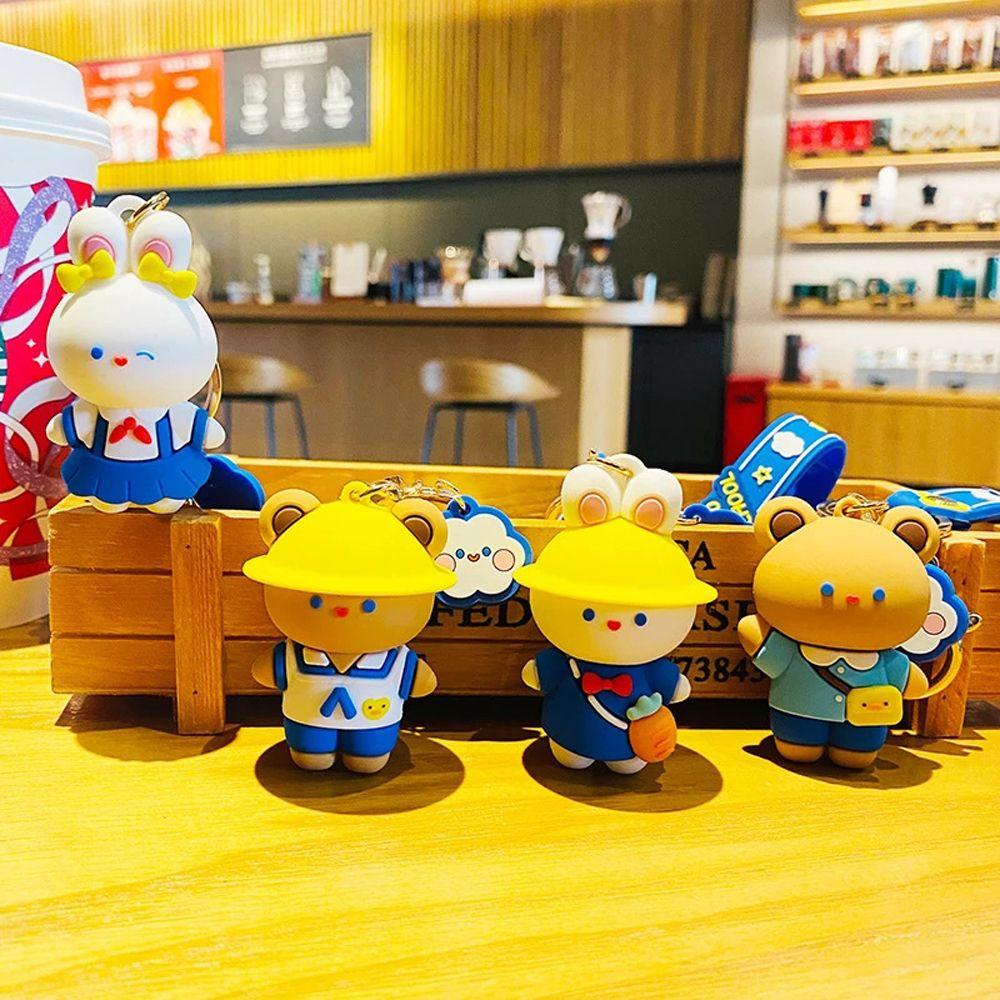 Móc Khóa Hình Gấu Dễ Thương