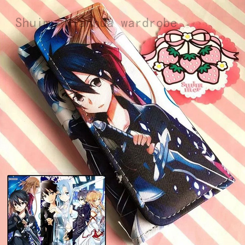 Ví Cầm Tay In Hình Nhân Vật Anime Độc Đáo Cá Tính